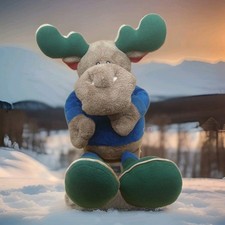 Nici Elch Rentier Detlev Plüschtier ca.75cm | Guter Zustand | - Top !