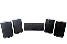5 x Harman Kardon HKTS 7 SAT-TS7 Lautsprecher Boxen Speaker System Schwarz