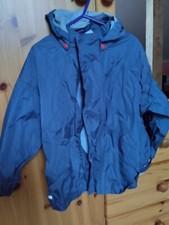 Kinderjacke Regenjacke blau Gr. 110/116 Papagino -Kapuze abnehmbar Piratenschiff