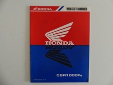 Honda CBR 1000 F Zusatz zum Werkstatthandbuch Reparaturanleitung Handbuch 1995