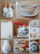 PORZELLAN SET Hutschenreuther Kugel ? JULLAR Engel ? WINTERLING Sauciere Vase