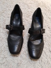 Damenschuhe  Riemchenpumps, Pumps, Leder, Gr. 38