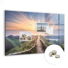 Magnettafel Glas inkl Magnet