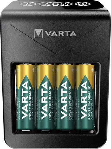 Varta akku ladegerät inkl 4x - varta,