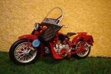 1:24 Moto Guzzi Falcone 500 Polizei Rot 1963 DE AGOSTINI 02315