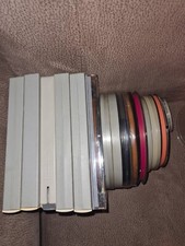 16Tonbandspulen BASF Universum Agfa Uher  Ampex 18 cm, gebraucht, mit Schuber,