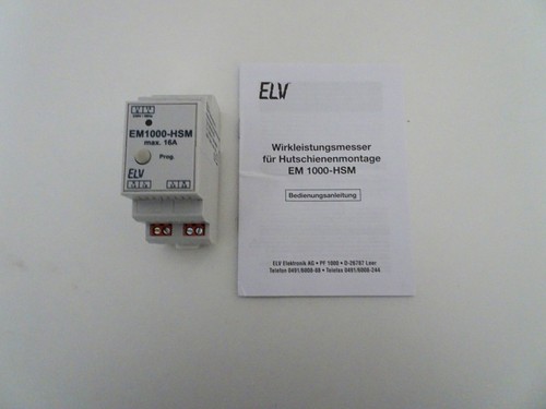 Elv funk wirkleistungsmesser - elv, funk-wirkleistungsmesser