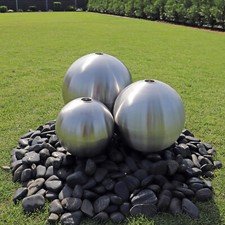 3 Edelstahlkugeln für