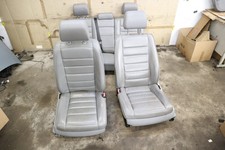 VW Touareg 7L Sitze Leder Ledersitze Vorne hinten Grau Sitzheizung hinten =M