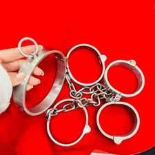 Edelstahl handschellen - edelstahl,