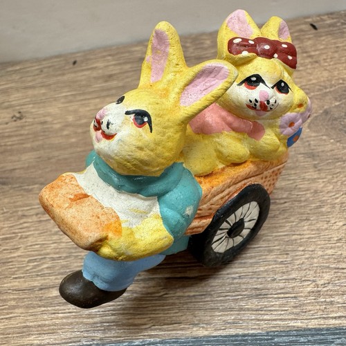 Porzellanfigur hasen mit - porzellanfigur,