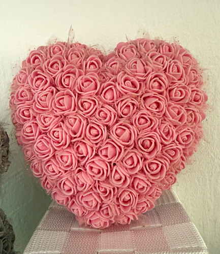 Künstliches rosenherz - künstliches,