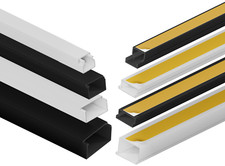 PVC  Kabelkanal 2m Kabelleiste schraubbar/ selbstklebend PVC EDO