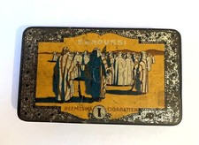 Zigaretten-Blechdose Reemtsma  Senoussi  Cigaretten No 16 ca  118 x 70 x 18mm