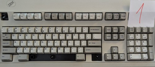 Ibm model keycaps - ibm, m