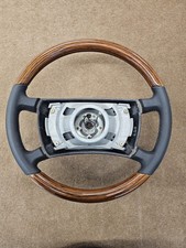 Mercedes wood steering wheel