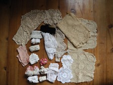 Konvolut Baumwollspitze, Klöppelspitze, Häkelspitze, Spitzenborte 