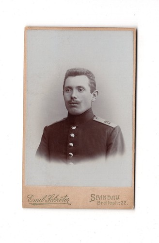 Cdv foto soldat regiment 29 - foto,