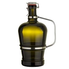 Biersiphon 5l braun Siphon Bügelflasche 5000 ml grün Porzellanverschluss