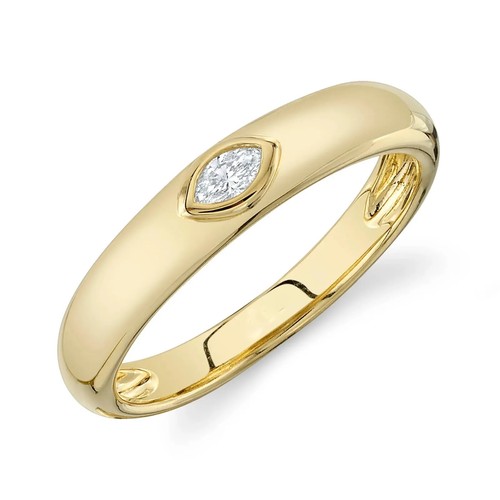 Marquise diamant ring 14k - marquise,