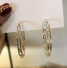 Creolen Gold Groß Damen und