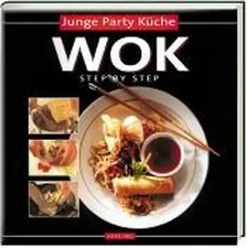 Wok. Junge Party Küche. Step by Step