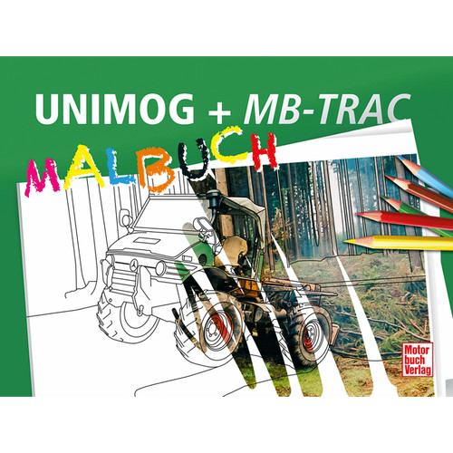 Unimog trac malbuch - malbuch,