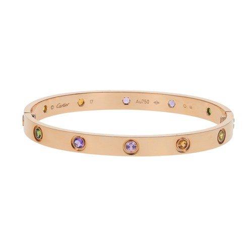 Cartier love 18k - love, rose