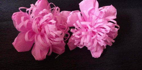 Grosse krepprosen papier - grosse,