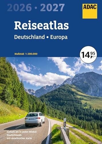 Adac reiseatlas 2026 - 2026/2027, buch