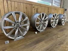 Satz Original Alufelgen Dijon VW Golf 7 Vll 5G0601025BF Felgen 7Jx17 ET49