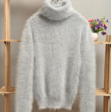GREY 90 % ANGORA WOLLE
