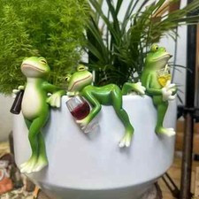 Garten Frosch Figuren Set 3er