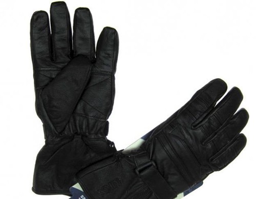 Winter leder handschuhe - winter,
