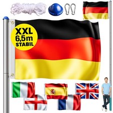 Monzana fahnenmast 50m - fahnenmast, 6,50m