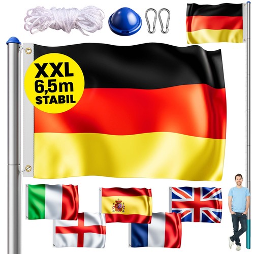Monzana fahnenmast 50m - monzana®, 6,50m