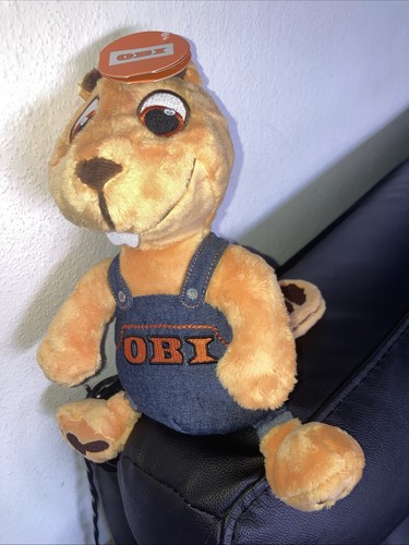 Obi plüschtier biber - plüschtier,
