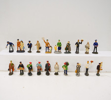 Elastolin Bahnhofsfiguren für