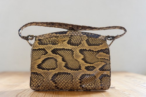 Vintage damen handtasche echt - vintage,