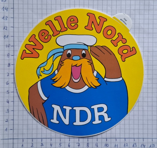 Aufkleber sticker ndr - aufkleber, "ndr