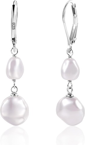 Ohrringe 925 silber - silber, gold