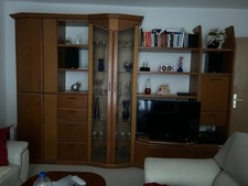 Schrankwand Kirschbaum 330cm