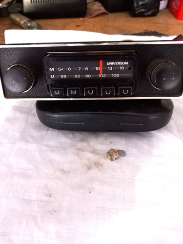 Garagenfund altes autoradio - ,