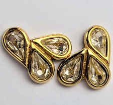 Vintage Ohrringe - vergoldet -