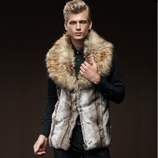 Herren Pelzmantel Winter
