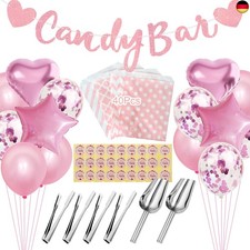 69 Stück Candy Bar Zubehör