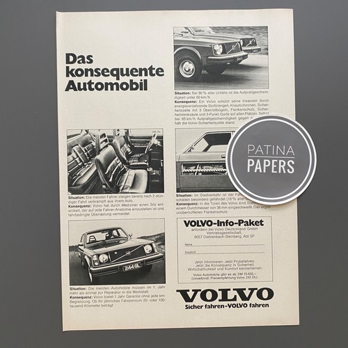 1975 volvo 244 das - volvo, gl