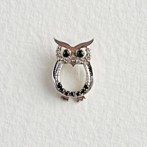 14k weißgold eule - 14k, anhänger