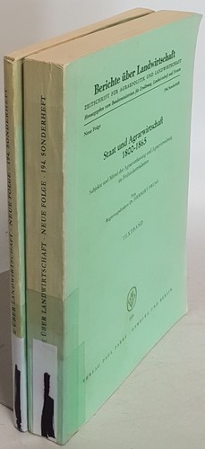 Staat und agrarwirtschaft - staat,