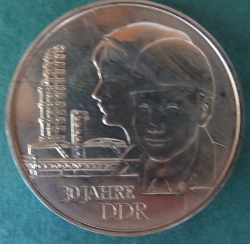 Ddr gedenk münze mark 30 - gedenk, 20